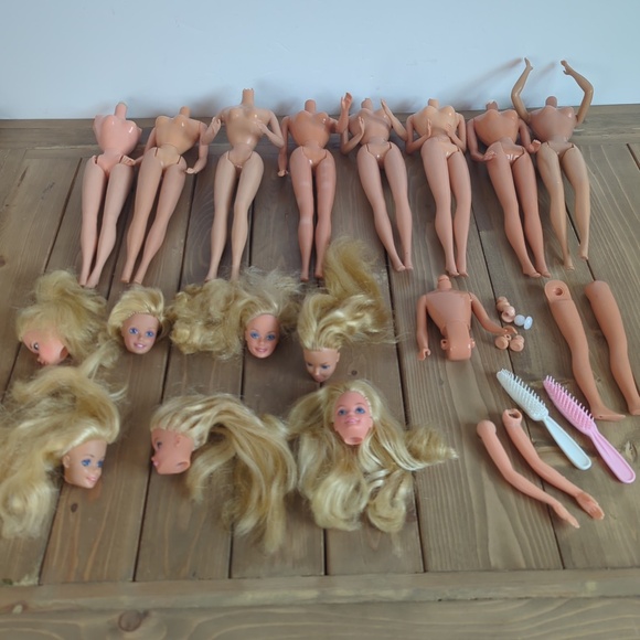Vintage Dismembered Barbie Doll Parts OOAK or Repair - Picture 1 of 11